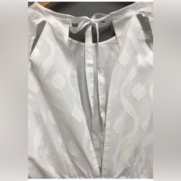 Women's Tavik Amour Romper Long sleeve white one piece size small Tillys New - Picture 8 of 12